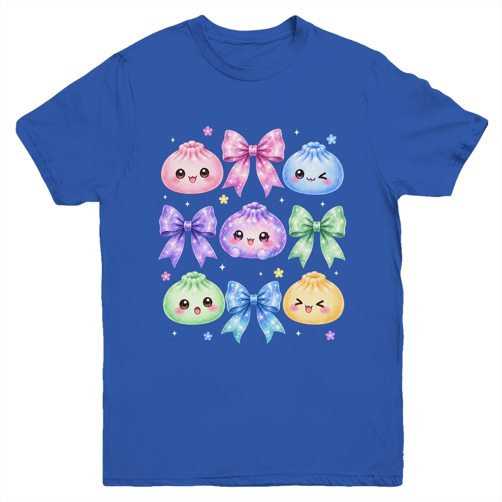 Kawaii Dumpling Cute Pastel Anime Coquette Lovers Kids Girl Youth Shirt | siriusteestore