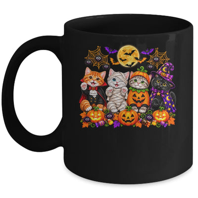 Kawaii Halloween Cat Lovers Cute Spooky Kittens Women Girls Mug | siriusteestore
