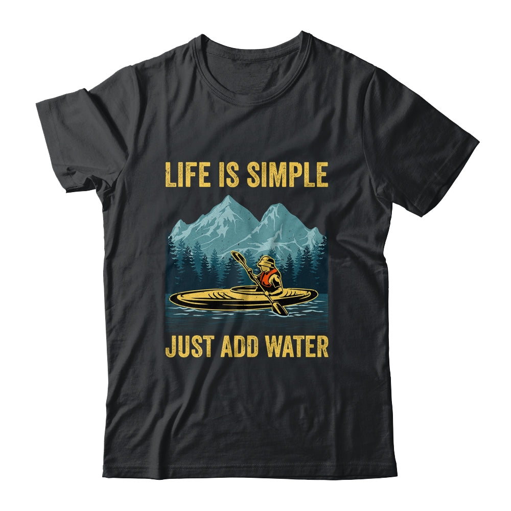 Kayak Just Add Water Funny Kayaking Design For Men Women Shirt & Tank Top | siriusteestore