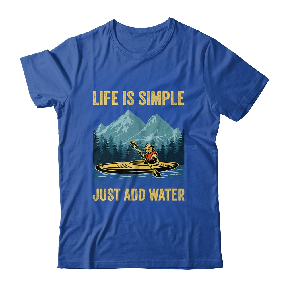 Kayak Just Add Water Funny Kayaking Design For Men Women Shirt & Tank Top | siriusteestore