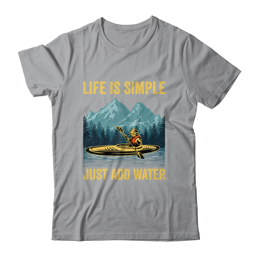 Kayak Just Add Water Funny Kayaking Design For Men Women Shirt & Tank Top | siriusteestore