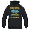 Kayak Just Add Water Funny Kayaking Design For Men Women Shirt & Tank Top | siriusteestore