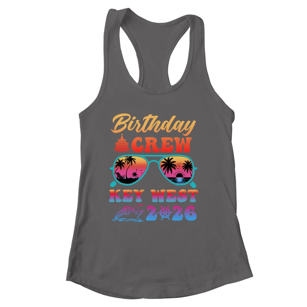 Key West Birthday Crew Vacation Cruise 2026 Summer Trip Group Shirt & Tank Top | siriusteestore