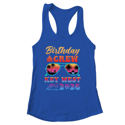 Key West Birthday Crew Vacation Cruise 2026 Summer Trip Group Shirt & Tank Top | siriusteestore