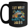 Key West Birthday Trip 2025 Birthday Cruise Vacation Party Mug | siriusteestore