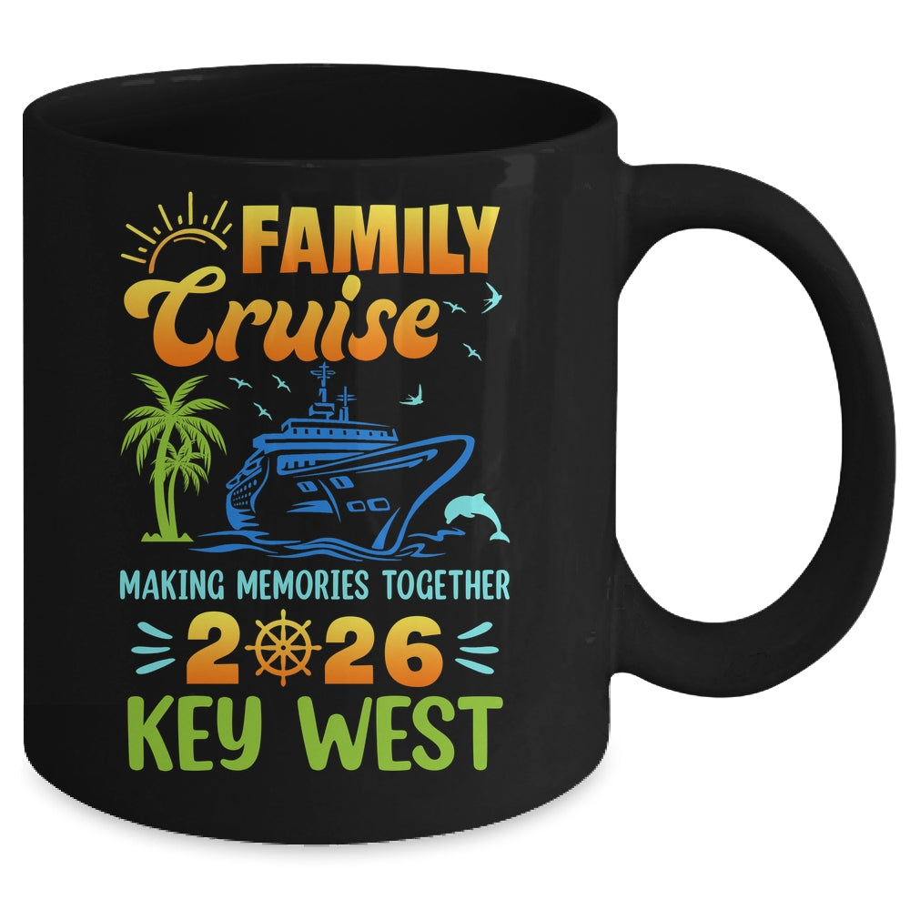 Key West Cruise 2026 Family Friends Group Vacation Matching Mug | siriusteestore