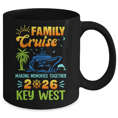 Key West Cruise 2026 Family Friends Group Vacation Matching Mug | siriusteestore