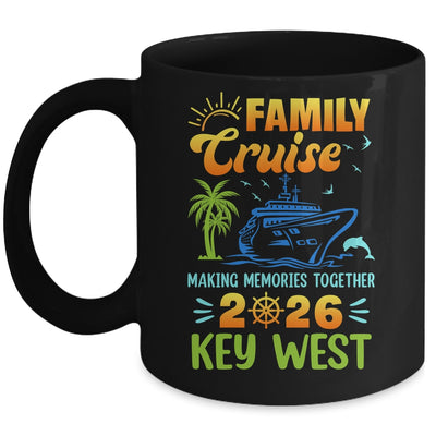 Key West Cruise 2026 Family Friends Group Vacation Matching Mug | siriusteestore