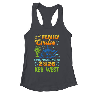 Key West Cruise 2026 Family Friends Group Vacation Matching Shirt & Tank Top | siriusteestore