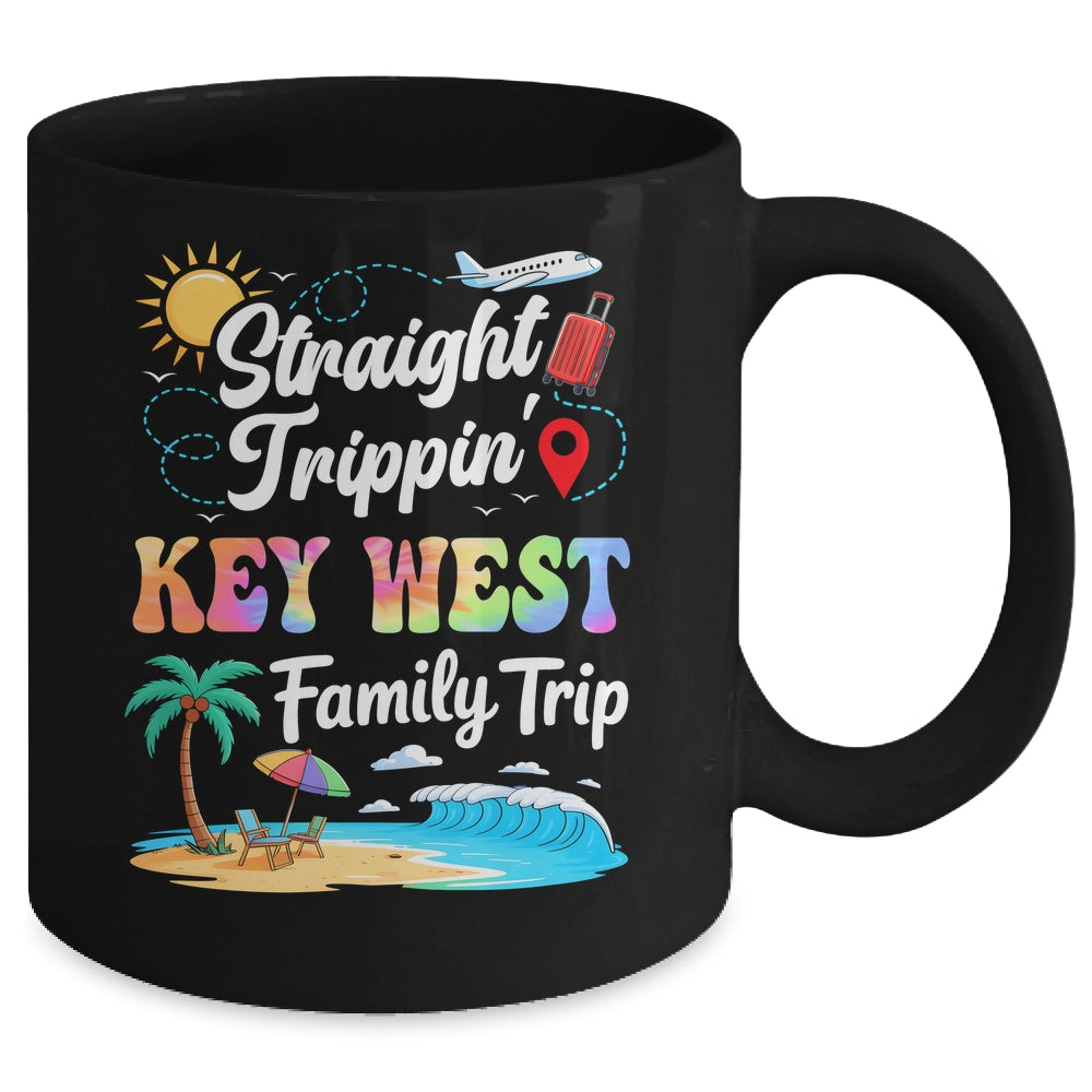 Key West Family Vacation 2025 Straight Trippin Trip Mug | siriusteestore