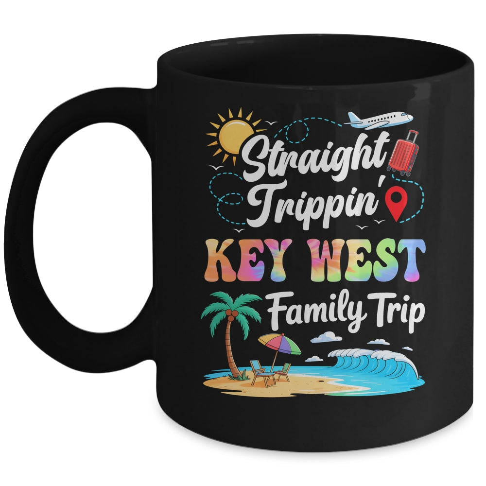 Key West Family Vacation 2025 Straight Trippin Trip Mug | siriusteestore