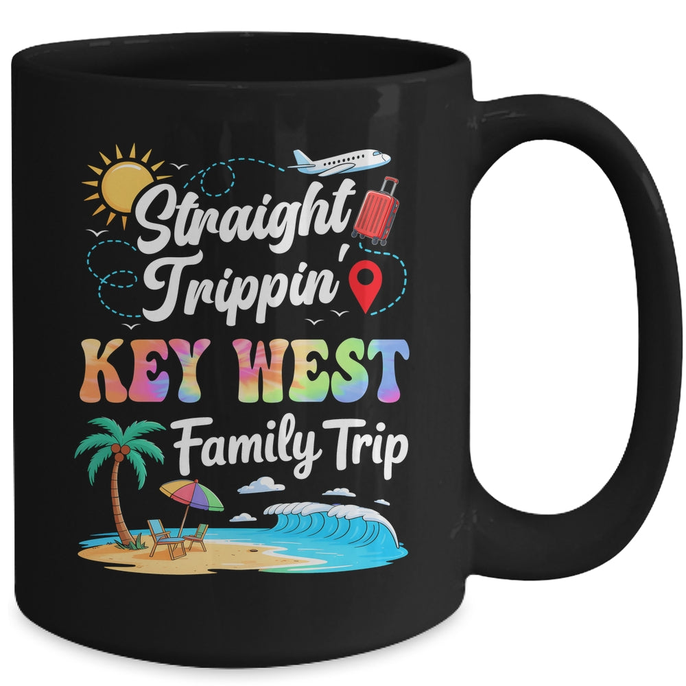 Key West Family Vacation 2025 Straight Trippin Trip Mug | siriusteestore
