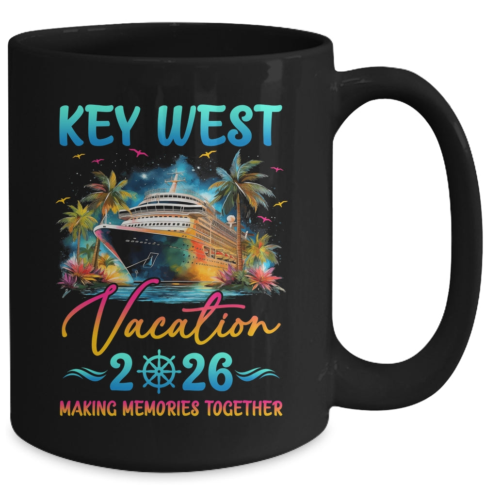 Key West Family Vacation 2026 Matching Group Summer Mug | siriusteestore