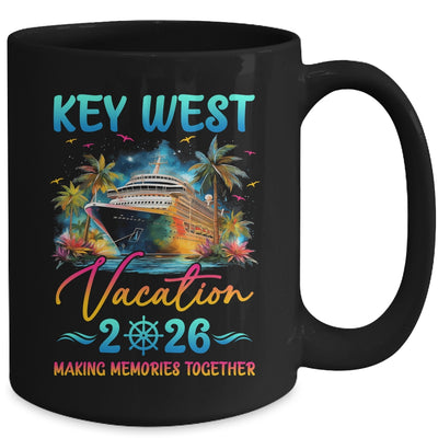 Key West Family Vacation 2026 Matching Group Summer Mug | siriusteestore