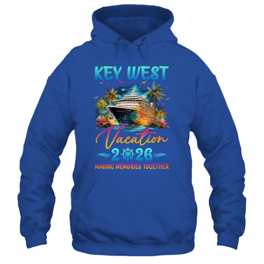Key West Family Vacation 2026 Matching Group Summer Shirt & Tank Top | siriusteestore