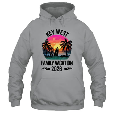 Key West Family Vacation 2026 Matching Outfits Beach Summer Shirt & Tank Top | siriusteestore