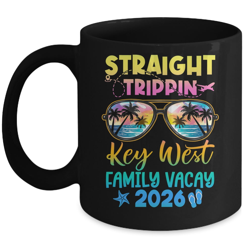 Key West Family Vacay Vacation 2026 Straight Trippin Mug | siriusteestore