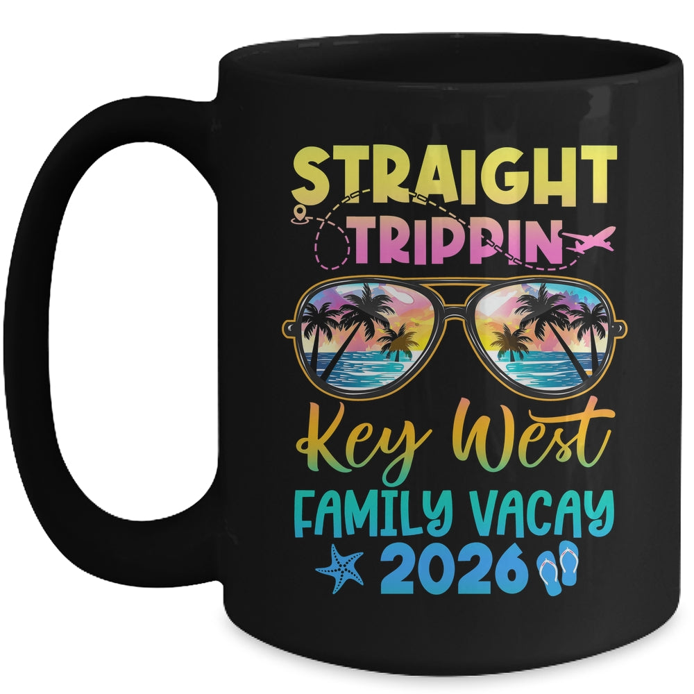 Key West Family Vacay Vacation 2026 Straight Trippin Mug | siriusteestore