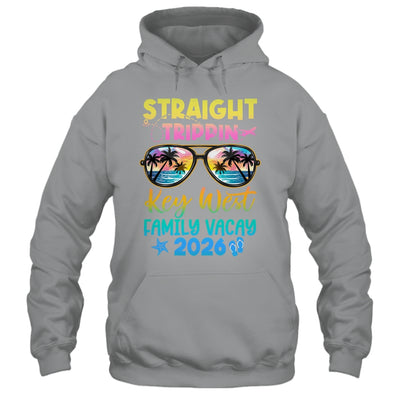 Key West Family Vacay Vacation 2026 Straight Trippin Shirt & Tank Top | siriusteestore