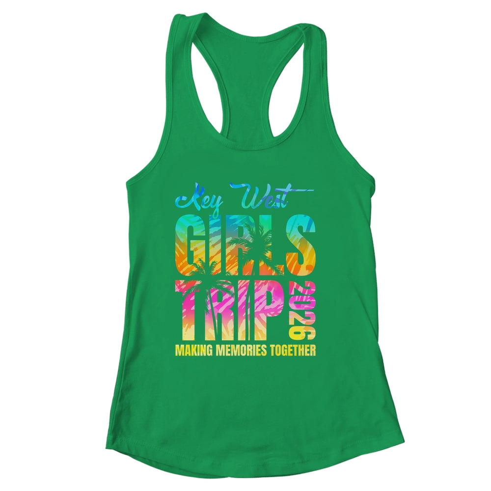 Key West Girls Trip 2026 Vacation Weekend Matching Summer Shirt & Tank Top | siriusteestore