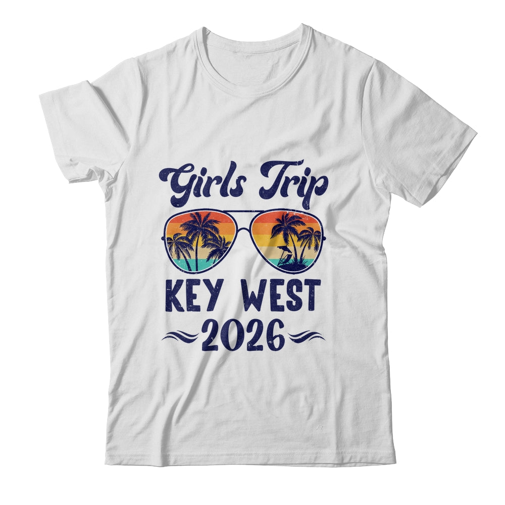 Key West Girls Trip Beach Vacation 2026 Matching Group Shirt & Tank Top | siriusteestore