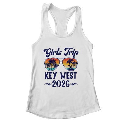 Key West Girls Trip Beach Vacation 2026 Matching Group Shirt & Tank Top | siriusteestore