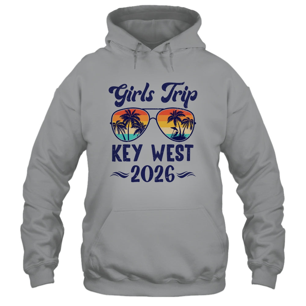 Key West Girls Trip Beach Vacation 2026 Matching Group Shirt & Tank Top | siriusteestore