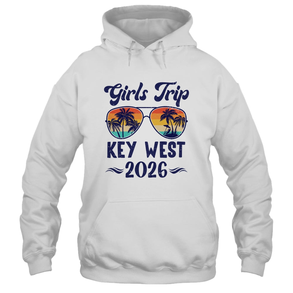 Key West Girls Trip Beach Vacation 2026 Matching Group Shirt & Tank Top | siriusteestore