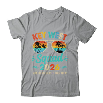 Key West Squad 2026 Vacation Friends Family Matching Group Shirt & Tank Top | siriusteestore