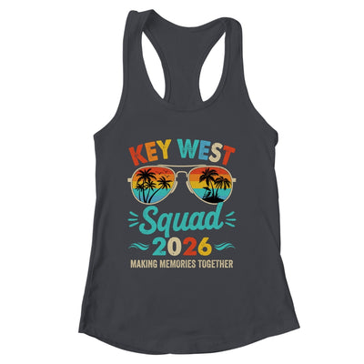 Key West Squad 2026 Vacation Friends Family Matching Group Shirt & Tank Top | siriusteestore