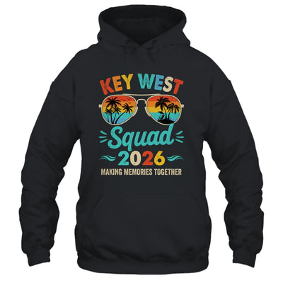 Key West Squad 2026 Vacation Friends Family Matching Group Shirt & Tank Top | siriusteestore