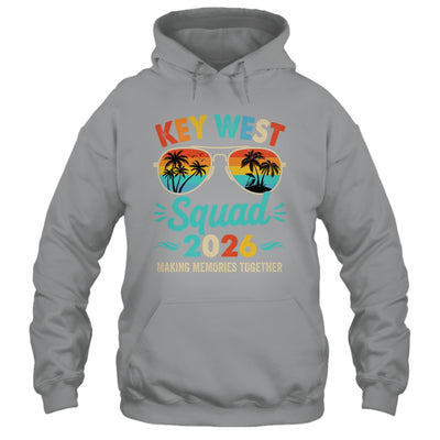 Key West Squad 2026 Vacation Friends Family Matching Group Shirt & Tank Top | siriusteestore