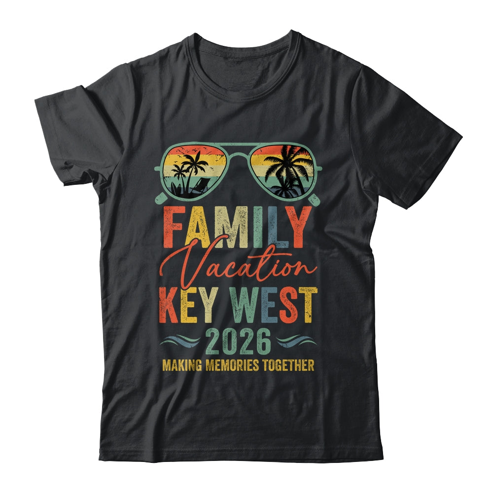 Key West Vacation 2026 Matching Family Group Summer Shirt & Tank Top | siriusteestore