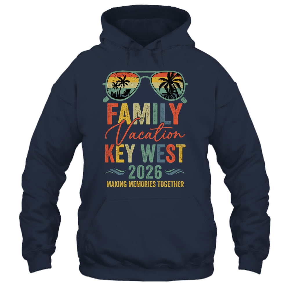 Key West Vacation 2026 Matching Family Group Summer Shirt & Tank Top | siriusteestore