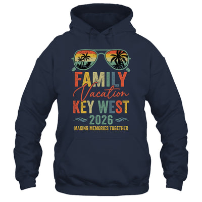 Key West Vacation 2026 Matching Family Group Summer Shirt & Tank Top | siriusteestore