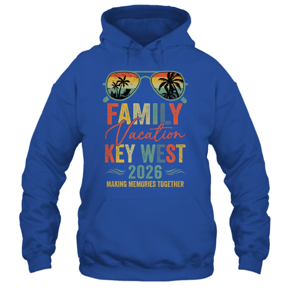 Key West Vacation 2026 Matching Family Group Summer Shirt & Tank Top | siriusteestore