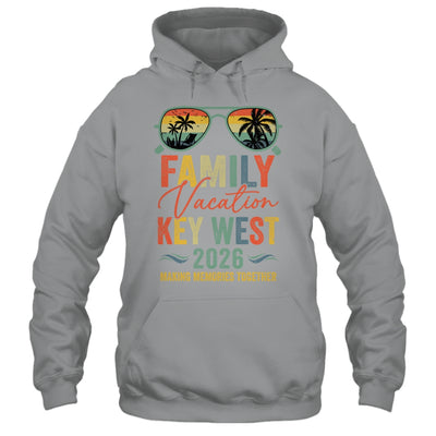 Key West Vacation 2026 Matching Family Group Summer Shirt & Tank Top | siriusteestore