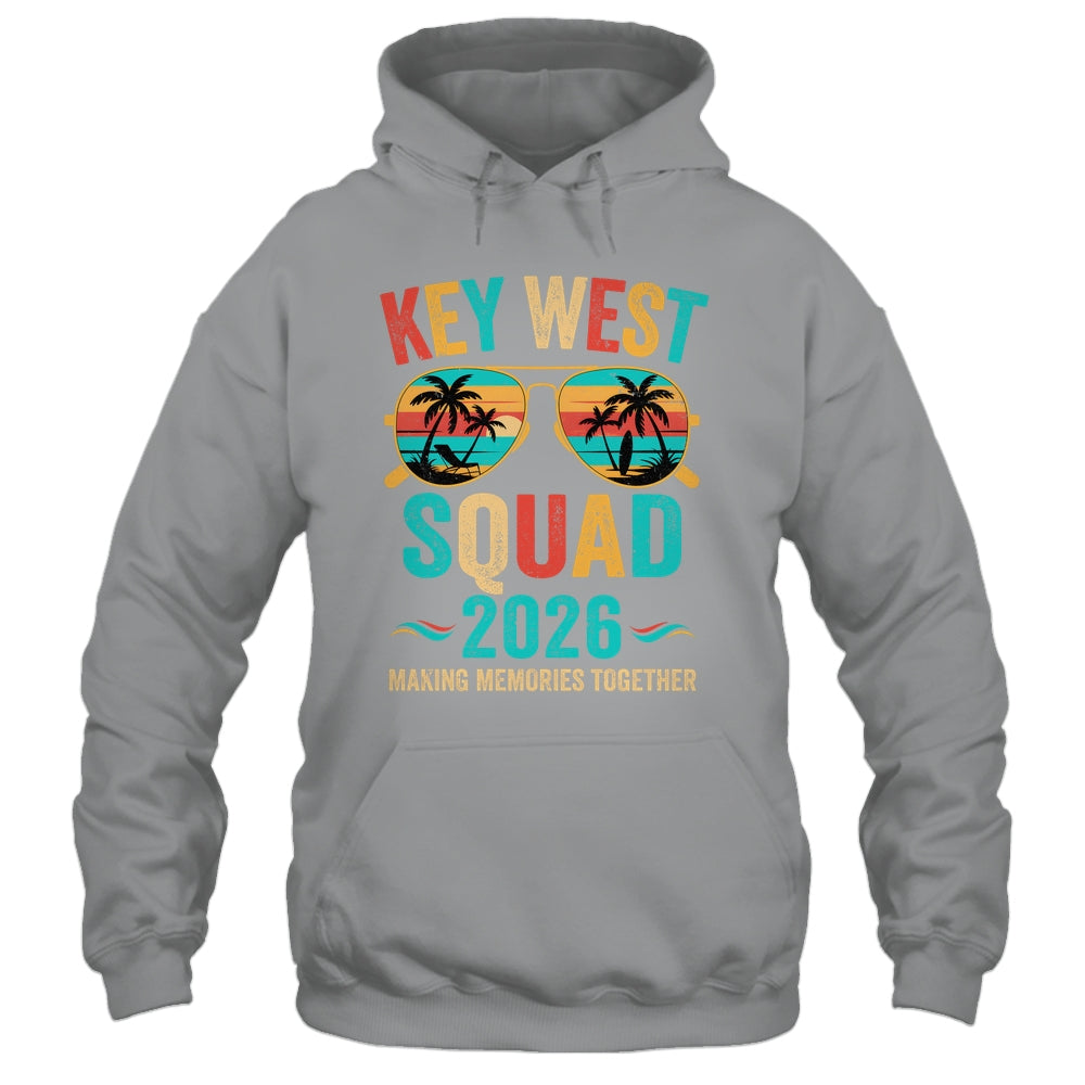 Key West Vacation Squad 2026 Family Matching Vintage Shirt & Tank Top | siriusteestore