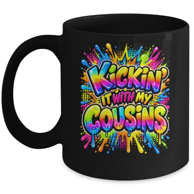 Kickin It With My Cousins Family Reunion Vacation Colorful Mug | siriusteestore