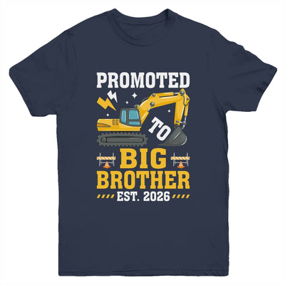 Kids Promoted To Big Bro 2026 Leveled Up To Big Brother 2026 Youth Shirt | siriusteestore
