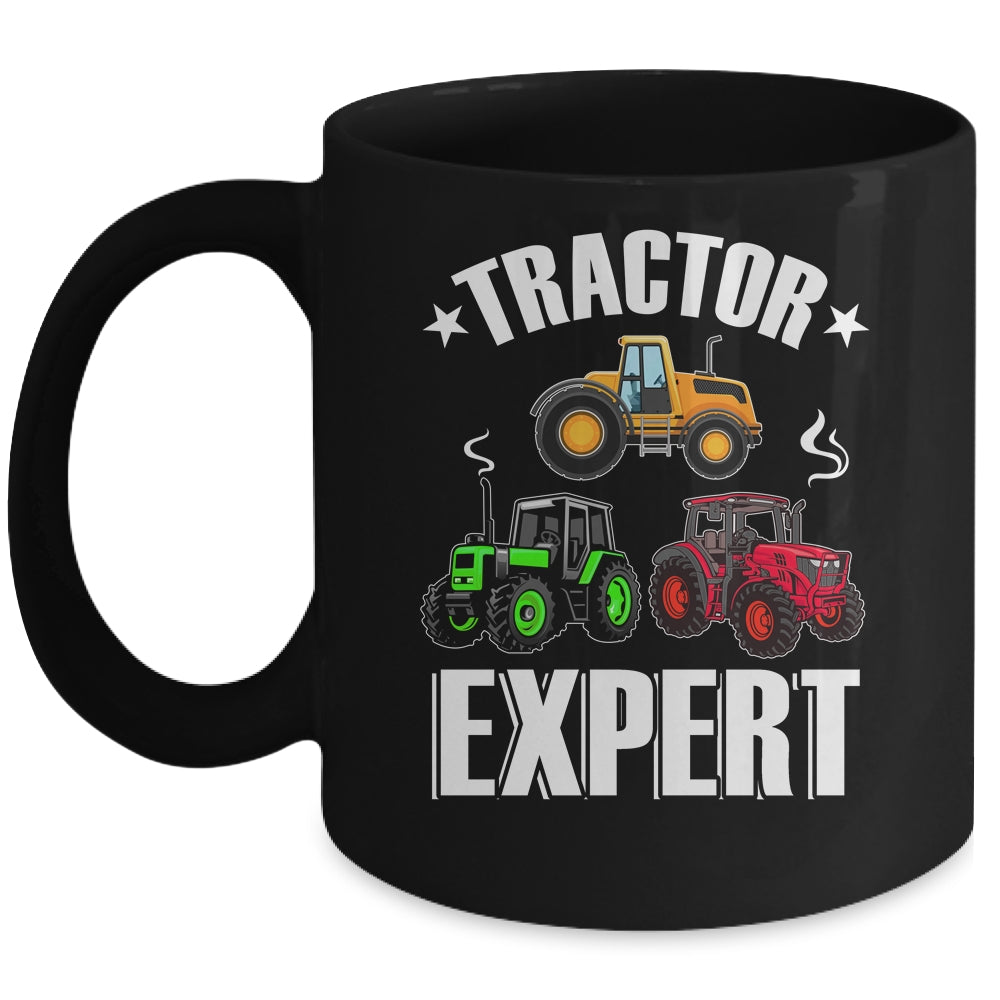 Kids Tractor Expert Funny Boys Girls Tractors Lovers Mug | siriusteestore