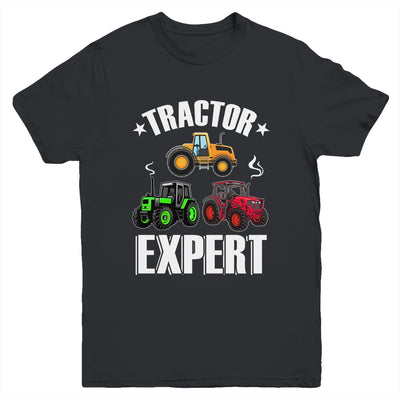 Kids Tractor Expert Funny Boys Girls Tractors Lovers Youth Shirt | siriusteestore