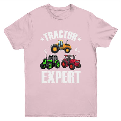 Kids Tractor Expert Funny Boys Girls Tractors Lovers Youth Shirt | siriusteestore