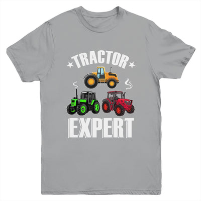 Kids Tractor Expert Funny Boys Girls Tractors Lovers Youth Shirt | siriusteestore