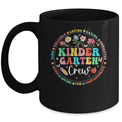 Kindergarten Crew Back To School Kindergarten Teacher Kids Mug | siriusteestore