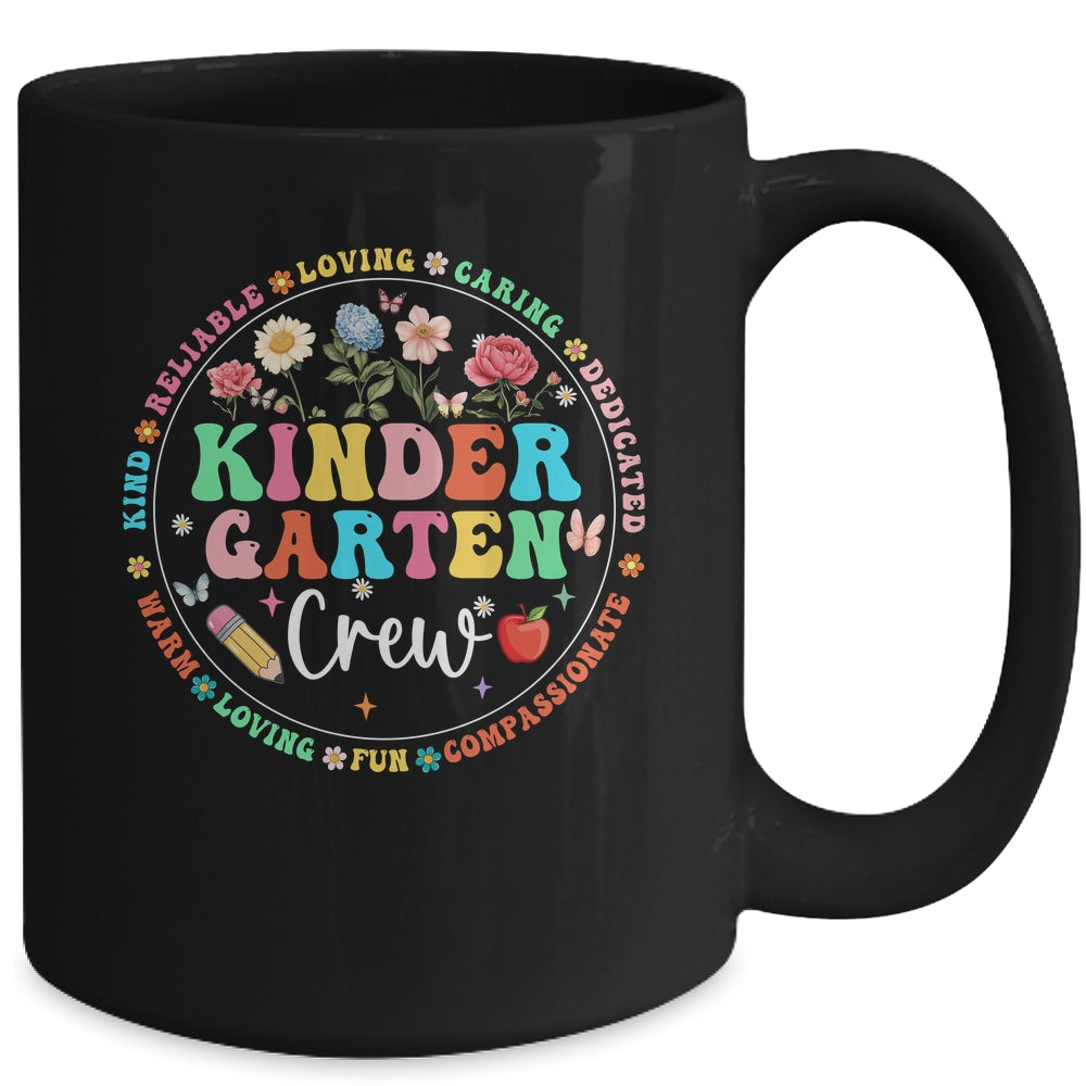 Kindergarten Crew Back To School Kindergarten Teacher Kids Mug | siriusteestore