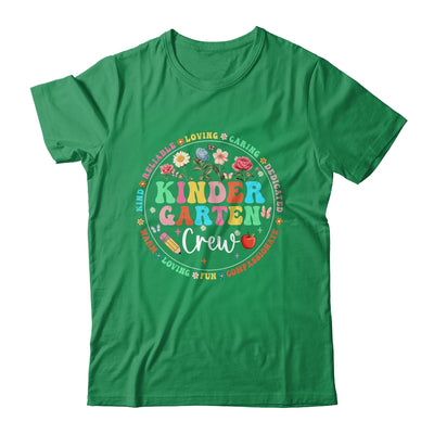 Kindergarten Crew Back To School Kindergarten Teacher Kids Shirt & Hoodie | siriusteestore