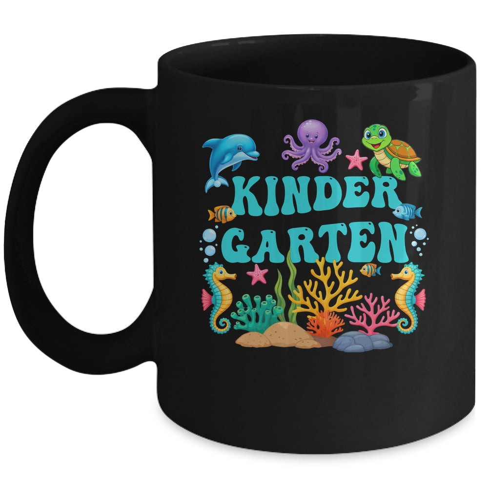 Kindergarten Teacher Student Sea Life Ocean Animal Lover Mug | siriusteestore