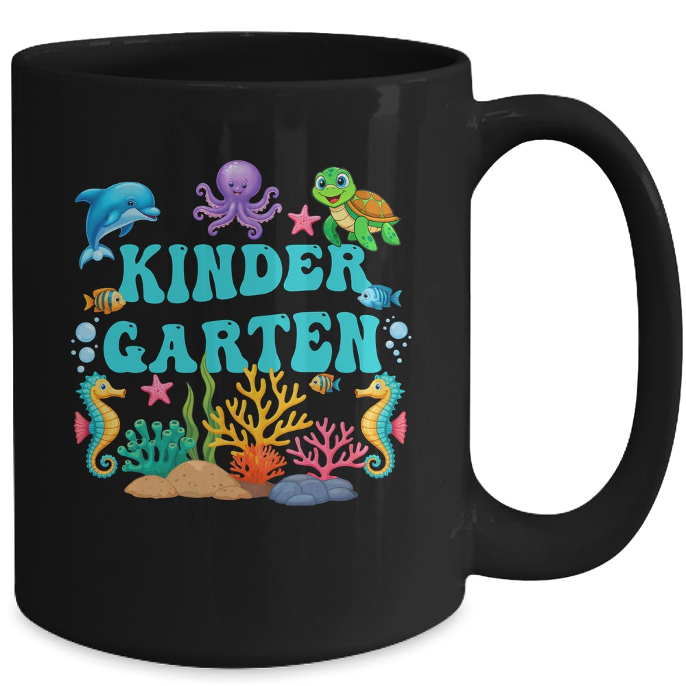 Kindergarten Teacher Student Sea Life Ocean Animal Lover Mug | siriusteestore
