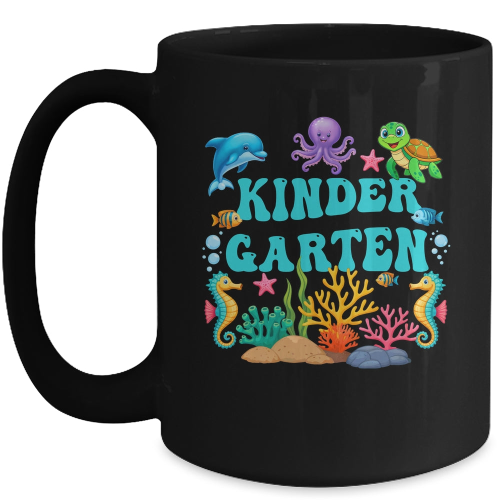 Kindergarten Teacher Student Sea Life Ocean Animal Lover Mug | siriusteestore